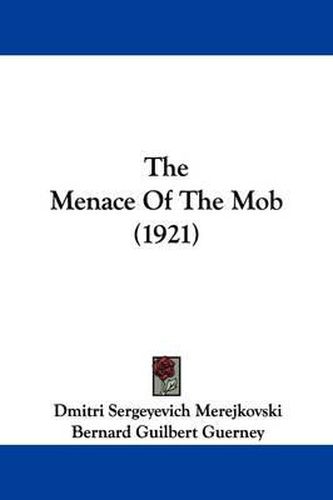 Cover image for The Menace of the Mob (1921)