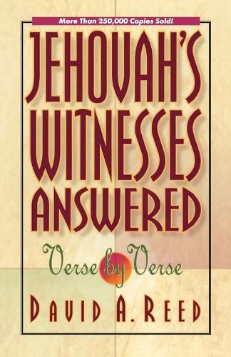 Cover image for Jehovah's Witnesses Answered Verse by Verse