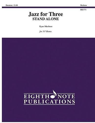 Cover image for Jazz for Three (Stand Alone Version): Score & Parts