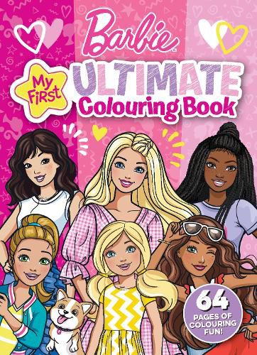 Cover image for Barbie: My First Ultimate Colouring Book (Mattel)