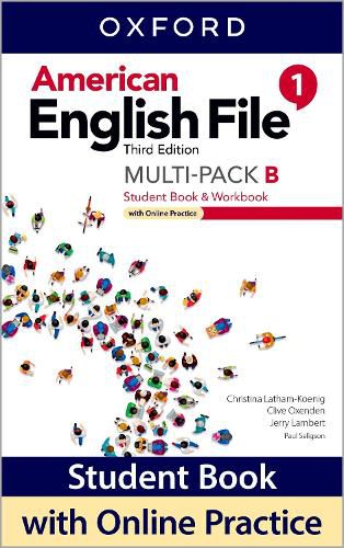 American English File: Level 1: Student Book/Workbook Multi-Pack B with Online Practice