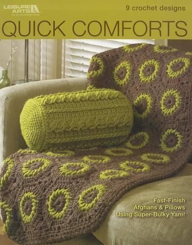 Cover image for Quick Comforts: 9 Crochet Designs