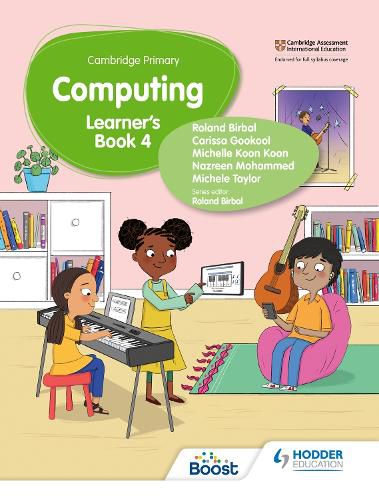 Cover image for Cambridge Primary Computing Learner's Book Stage 4