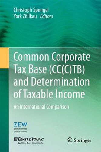 Cover image for Common Corporate Tax Base (CC(C)TB) and Determination of Taxable Income: An International Comparison