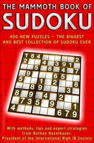 Cover image for The Mammoth Book of Sudoku