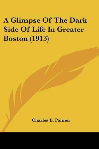 Cover image for A Glimpse of the Dark Side of Life in Greater Boston (1913)