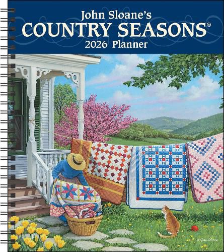Cover image for John Sloane's Country Seasons (R) 12-Month 2026 Monthly/Weekly Planner Calendar