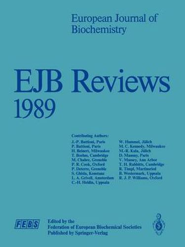 Cover image for EJB Reviews 1989