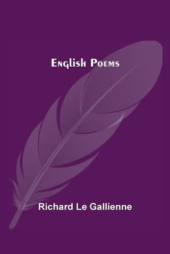 Cover image for English Poems