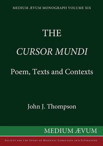 Cover image for Cursor Mundi: Poem, Texts and Contexts