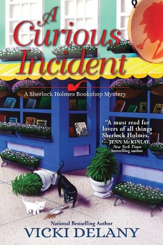 Cover image for A Curious Incident: A Sherlock Holmes Bookshop Mystery