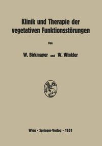 Cover image for Klinik und Therapie der vegetativen Funktionsstoerungen