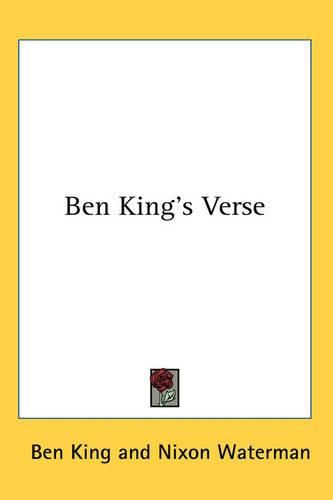 Cover image for Ben King's Verse