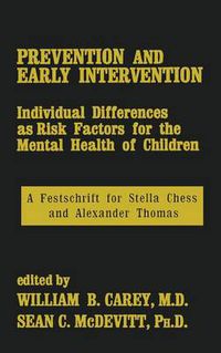 Cover image for Prevention And Early Intervention