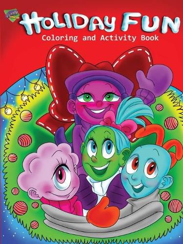 Cover image for Holiday Fun Coloring and Activity Book