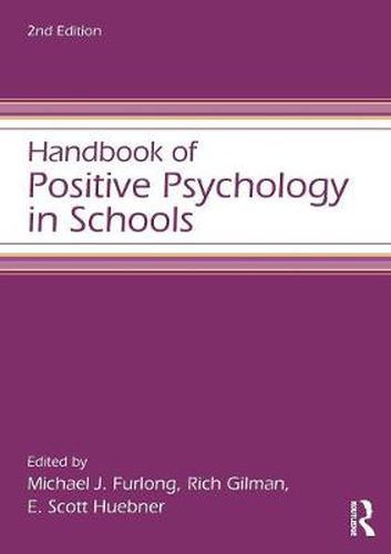 Cover image for Handbook of Positive Psychology in Schools