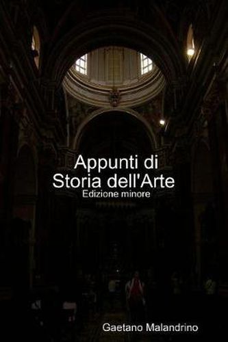 Cover image for Appunti di Storia dell'Arte ed. minor