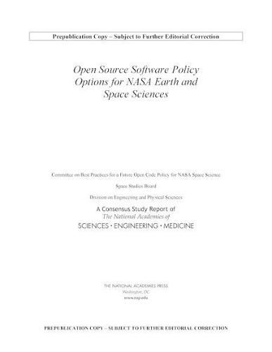 Open Source Software Policy Options for NASA Earth and Space Sciences