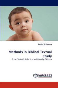 Cover image for Methods in Biblical Textual Study