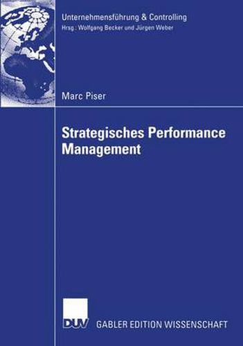 Cover image for Strategisches Performance Management