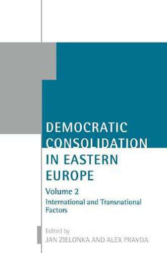 Cover image for Democratic Consolidation in Eastern Europe