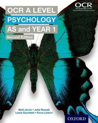 Cover image for OCR A Level Psychology AS and Year 1