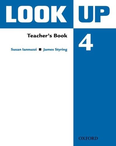 Cover image for Look Up: Level 4: Teacher's Book: Confidence Up! Motivation Up! Results Up!