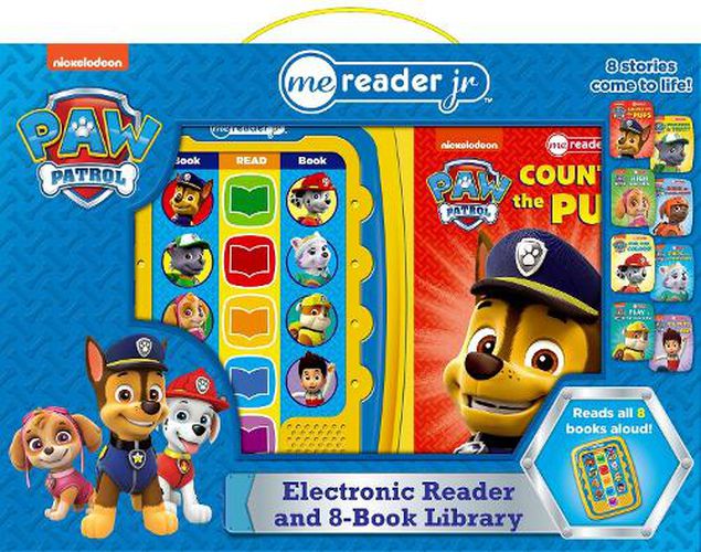 Nickelodeon PAW Patrol: Me Reader Jr Electronic Reader and 8-Book Library Sound Book Set: Me Reader Jr: Electronic Reader and 8-Book Library