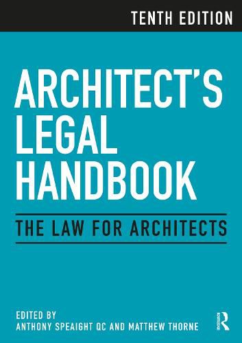 Cover image for Architect's Legal Handbook: The Law for Architects