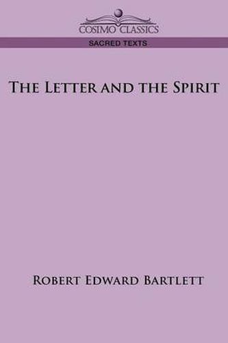 The Letter and the Spirit