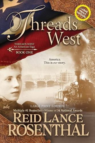 Cover image for Threads West (Large Print)