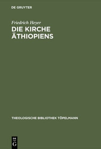 Cover image for Die Kirche AEthiopiens