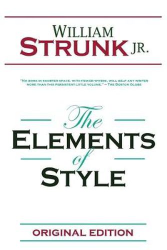 Cover image for The Elements of Style