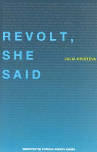 Cover image for Revolt She Said