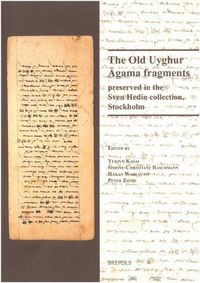 Cover image for The Old Uyghur Agama Fragments Preserved in the Sven Hedin Collection, Stockholm