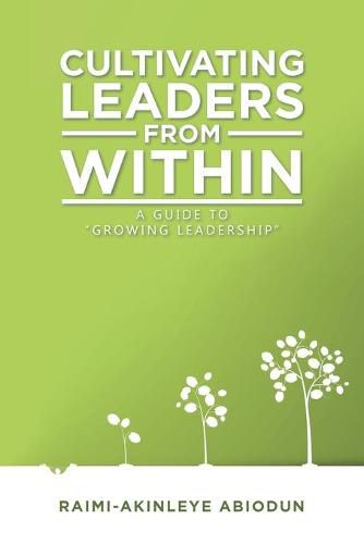 Cover image for Cultivating Leaders from Within