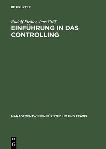 Cover image for Einfuhrung in das Controlling