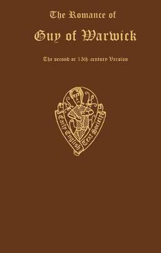 Cover image for The Romance of Guy of Warwick                      the second of 15th century version vols I and II