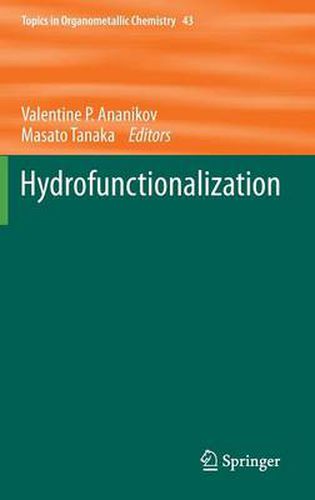 Cover image for Hydrofunctionalization