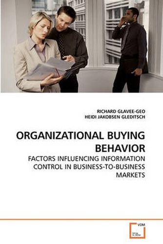 Cover image for Organizational Buying Behavior