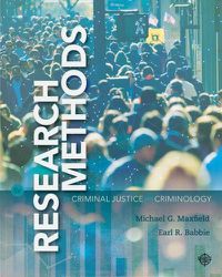 Cover image for Research Methods for Criminal Justice and Criminology