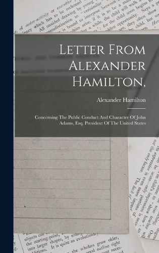 Cover image for Letter From Alexander Hamilton,