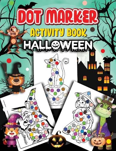 Cover image for Halloween Dot Marker Activity Book