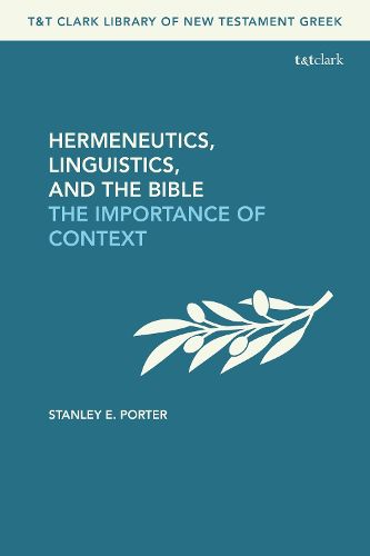 Cover image for Hermeneutics, Linguistics, and the Bible