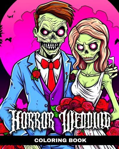 Cover image for Horror Wedding Coloring Book