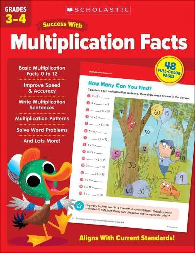 Scholastic Success with Multiplication Facts Grades 3-4