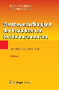 Cover image for Wettbewerbsfahigkeit Der Produktion an Hochlohnstandorten