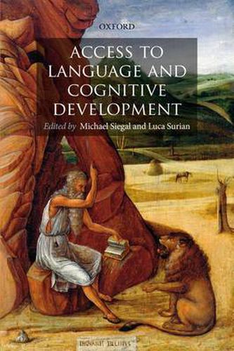 Cover image for Access to Language and Cognitive Development