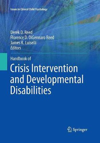 Cover image for Handbook of Crisis Intervention and Developmental Disabilities