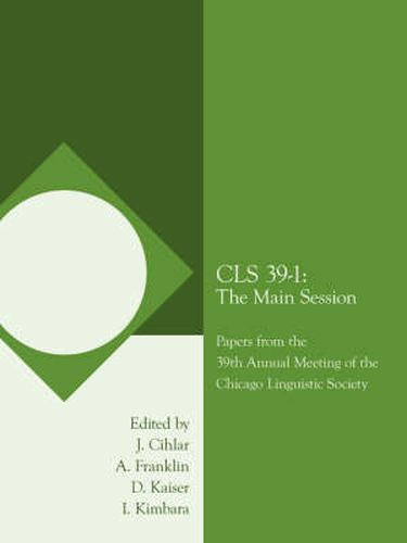 Cover image for CLS 39-1